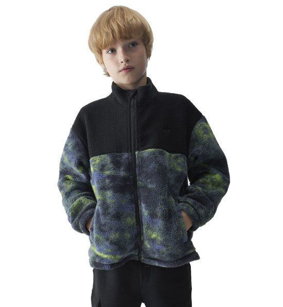 4F M246 Jr felpa in pile bambino Sportler