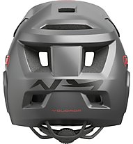 Abus YouDrop FF - MTB Helm - Kinder, Grey