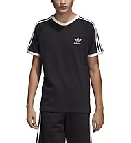 adidas Originals 3-Stripes Tee - T-Shirt - Herren, Black