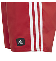 adidas 3 Stripes - costume - bambino, Red/White