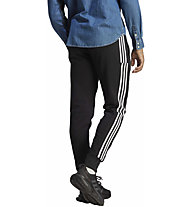 adidas 3 Stripes French Terry Tapered M - pantaloni fitness - uomo, Black