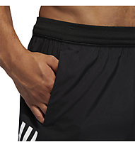 adidas 4KRFT Tech Woven 3-Stripes - pantaloni corti fitness - uomo, Black