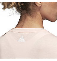 adidas Logo Tee - T-Shirt - Damen, Rose