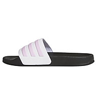 adidas Adilette Shower - Schlappen - Mädchen, Black/White/Light Purple