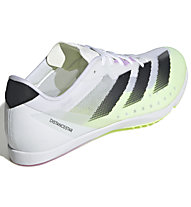 adidas Adizero Distancestar - Wettkampfschuhe, White/Light Green