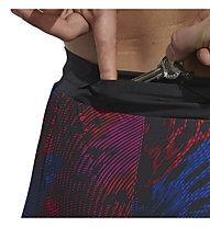 adidas Adizero Split - pantaloni running - uomo, Blue/Black/Red