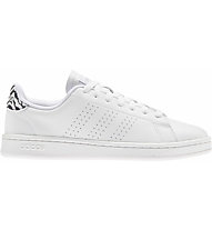 adidas Advantage - Sneaker - Damen, White/Black
