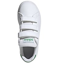 adidas Advantage C - Sneaker - Kinder, White/Green