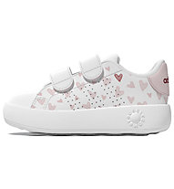 adidas Advantage CF - sneakers - bambina, White/Rose