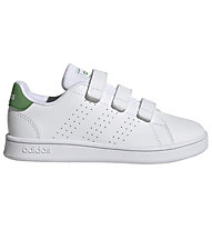 adidas Advantage CF C - sneakers - bambino, White/Green