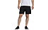 adidas Aeroready 3-Stripes 8-Inch - pantaloni corti fitness - uomo, Black