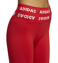 adidas Aeroknit 7/8 T - pantaloni fitness - donna , Red