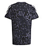 adidas B Fi 3S - T-shirt - ragazzo, Black