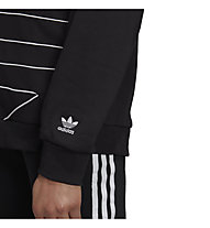 adidas Originals Big Trefoil - Sweatshirt - Damen, Black/White