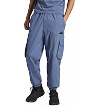 adidas City Escape Cargo M - pantaloni fitness - uomo, Light Blue