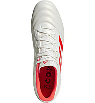 adidas Copa 19.3 FG - scarpe da calcio terreni compatti, White/Orange
