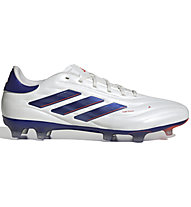 adidas Copa Pure 2 Pro FG - scarpe da calcio per terreni compatti, White/Blue