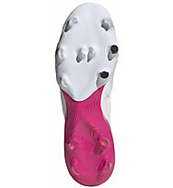 adidas Copa sense.1 FG - scarpe da calcio per terreni compatti, White/Pink