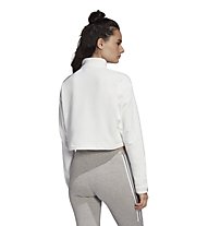 adidas Originals Cropped Sweat - Fitnesspullover - Damen, White