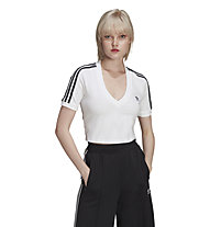 adidas Originals Cropped Tee - T-shirt - Damen, White