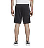 adidas Essentials 3-Stripes French Terry - pantaloni corti fitness - uomo, Black