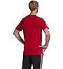 adidas Essentials 3 Stripes - Trainingsshirt - Herren, Red