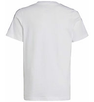 adidas  Essentials 3 Stripes Jr - T-shirt - ragazzo, White