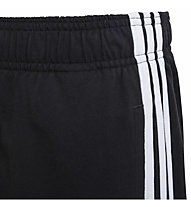 adidas Essentials 3 Stripes Knit - pantaloni fitness - ragazzo, Black