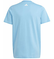 adidas Essentials Two Color Big Logo Jr - T-Shirt - Jungs, Light Blue
