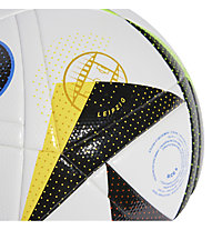 adidas Euro 24 League - pallone da calcio, White/Black