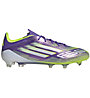 adidas F50 Elite FG - scarpe da calcio per terreni compatti, Purple/Light Green