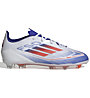 adidas F50 Pro FG J - Fußballschuh für festen Boden - Kinder, White/Red/Blue