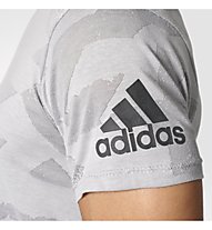 adidas Freelift Elite - T-shirt fitness - uomo, Grey