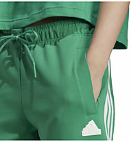 adidas Future Icons 3 Stripes Regular W - pantaloni fitness - donna, Green