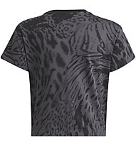 adidas G Fi Aop - T-shirt - ragazza, Black