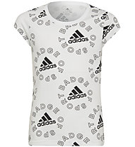 adidas G Logo T Ess - T-shirt fitness -  Mädchen, White