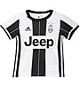 adidas Juventus Turin Mini-Heimausrüstung - Komplet Fußball Jungen, White/Black