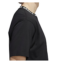 adidas Originals Linear Repeat - T-shirt - uomo, Black