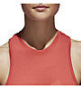 adidas Logo Cool Tank - Trägershirt - Damen, Orange