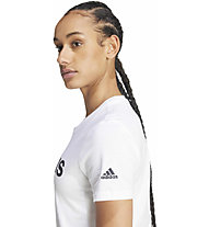 adidas Loungwear Essentials Slim Logo W - T-shirt - donna, White