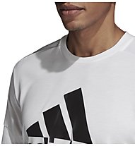 adidas ID Stadium Badge of Sport Tee - T-Shirt - Herren, White