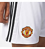 adidas Manchester United Home Replica - pantalone corto calcio, White/Black