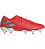 adidas Nemeziz 19.1 FG - scarpe da calcio terreni compatti, Red/White