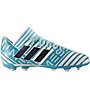 adidas Nemeziz Messi 17.3 FG Junior - scarpa da calcio - bambino - terreni compatti, Light Blue/White