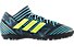 adidas Nemeziz Tango 17.3 TF - Fußballschuhe Hartplatz, Blue/Black/Yellow