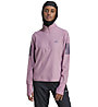 adidas Own the Run 1/2 - Runningshirt Langarm - Damen, Pink