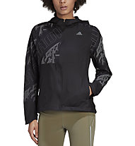 adidas Own The Run - giacca running - donna, Black