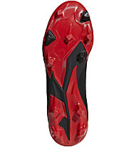 adidas Predator 18.3 FG - scarpe da calcio terreni compatti, Black/Red