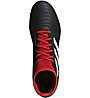 adidas Predator 18.3 SG - Fußballschuhe weiche Böden, Black/Red