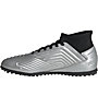 adidas Predator 19.3 TF Junior - Fußballschuhe Hartplatz - Kinder, Black/Silver